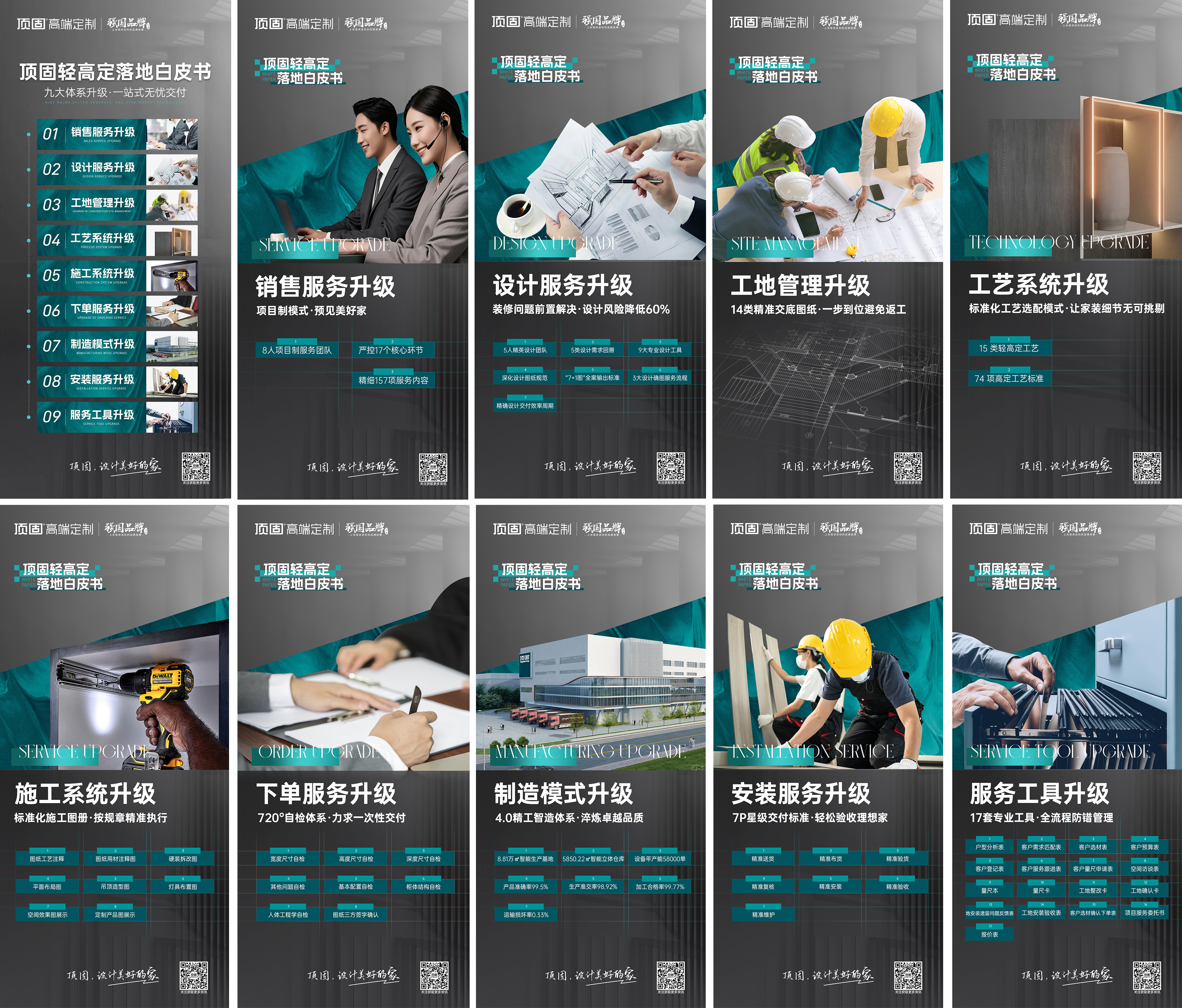 全國首家｜頂固輕高定落地白皮書，高嚴服務標準，讓您放心！